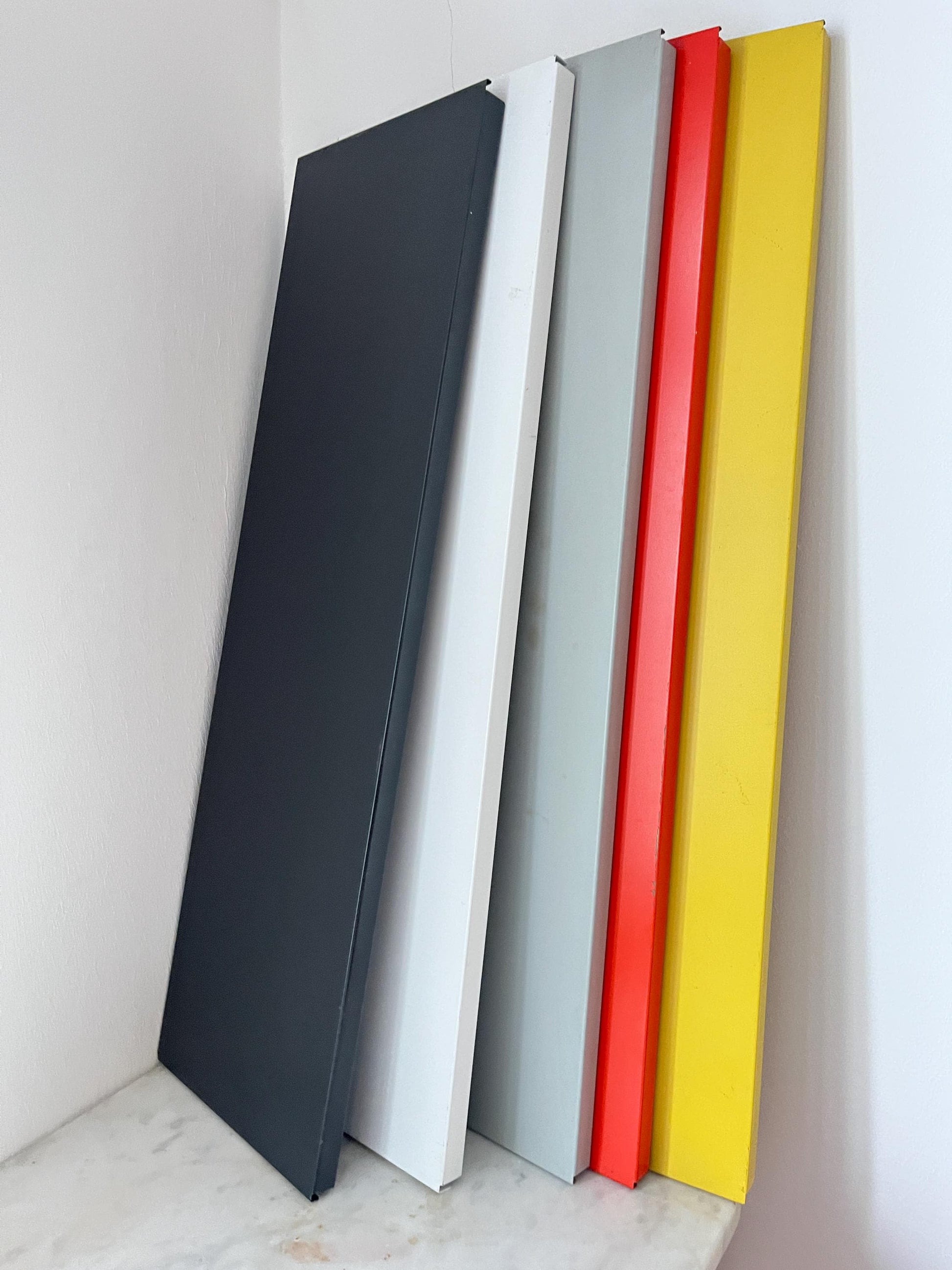 Tomado 'De Stijl' Modular Metal Wall Shelf by Friso Kramer, Netherlands, 1950s