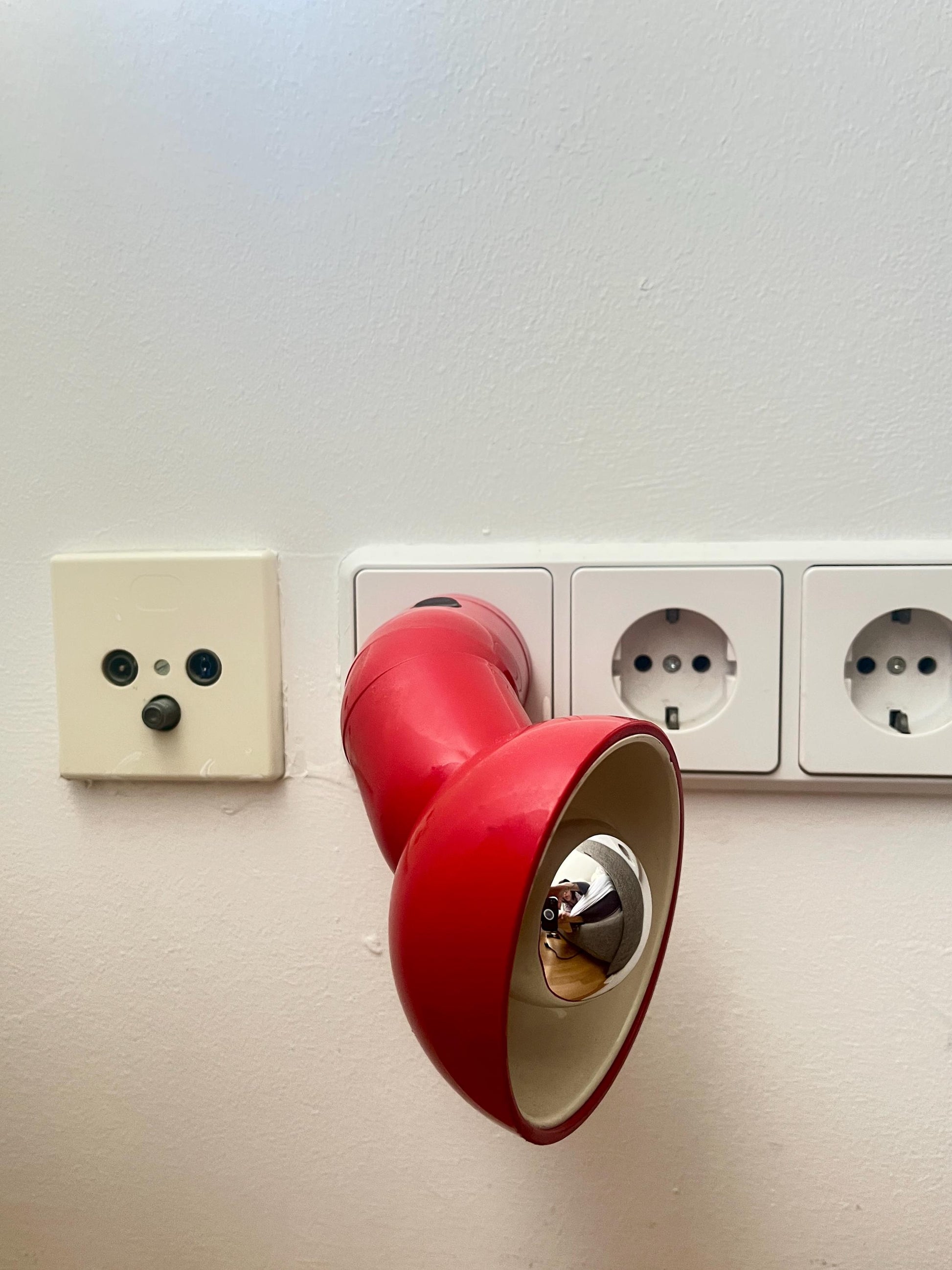DL Lampen 'Robot' Wall Lamp by Bendt Hansen, Denmark, 1970s
