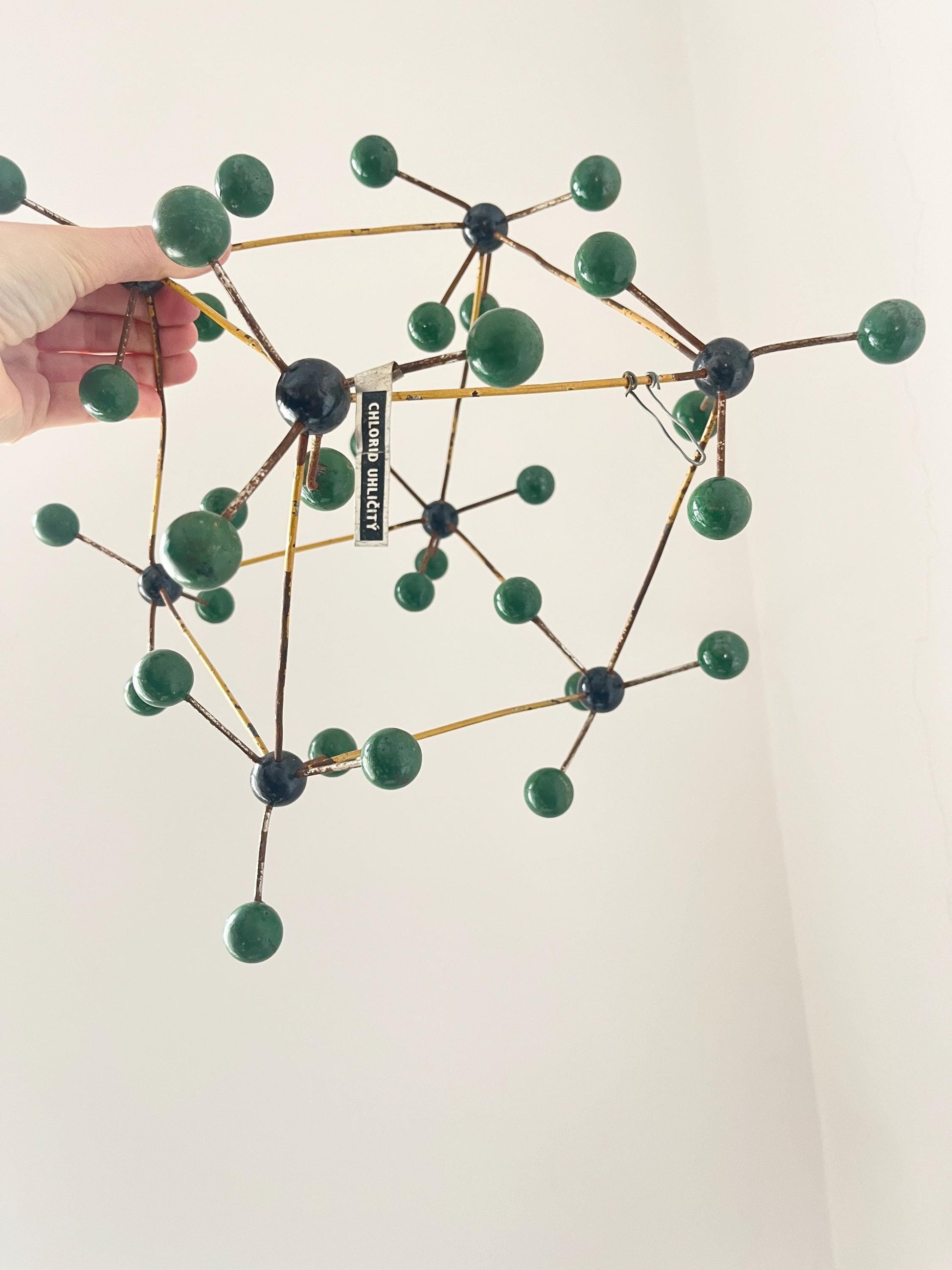 Molecular Teaching Model 'Carbon Tetrachloride', Czechoslovakia, 1950s